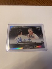 2026 Topps Chrome UFC Shi Ming Rookie On Card Auto BAV-MS