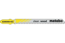 Stichs&auml;gebl&auml;tter clean wood Nutz-L.74mm Zahnt.2,5mm HCS Z. geschl. 5St. umg.Z
