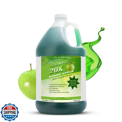 #ad All Purpose Cleaner Concentrate Advanage 20X The Wonder Cleaner Green Apple $104.99