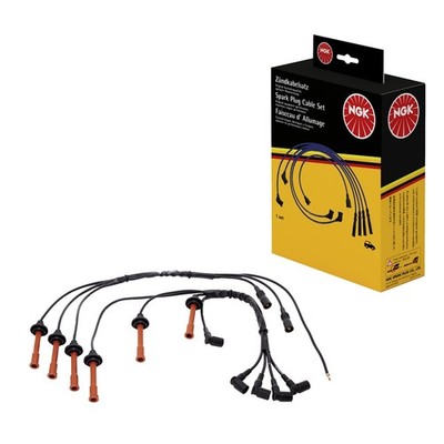 Zündleitungssatz 7 Kabel schwarz NGK passend für u.a. ALFA ROMEO 164