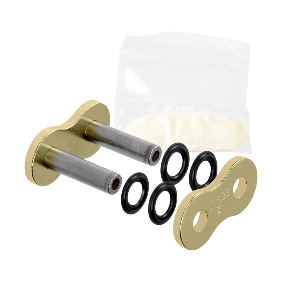 JT Z3 X-Ring Chain Gold & Silver 525-102 Suzuki TM400 R,J,K,L,M 1971 - 1975 - Image 2 of 4