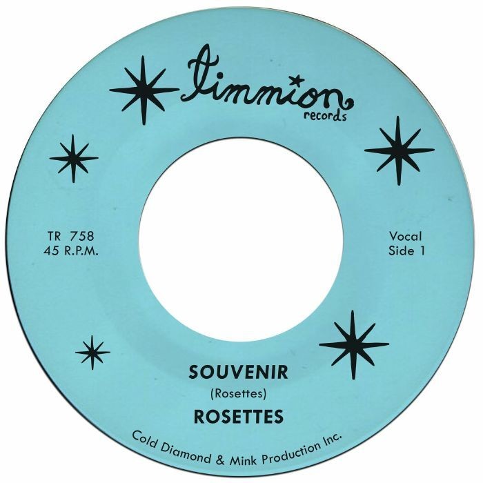 Rosettes Souvenir/Green Ray (Vinyl LP) 7" Single Clear Vinyl