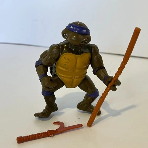 1988 TMNT Donatello Teenage Mutant Ninja Turtles Action Figure Accessories