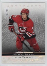 2021 Upper Deck Artifacts Stars Silver Spectrum 276/299 Sebastian Aho #125 18t1