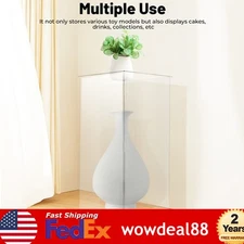 Figures Dolls Large Acrylic Dustproof Display Case Art Collectibles Display Box