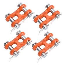 4 Pack 5/16 Double Clevis Link, G70 Chain Rep...