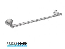 MOEN Darcy 18 in. Towel Bar with Press and Mark in Brushed Nickel - MY1518BN-NEW