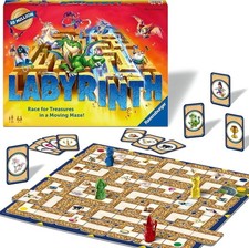 Ravensburger Labyrinth Enthralling Family Board Game Ideal for Kids and Adults