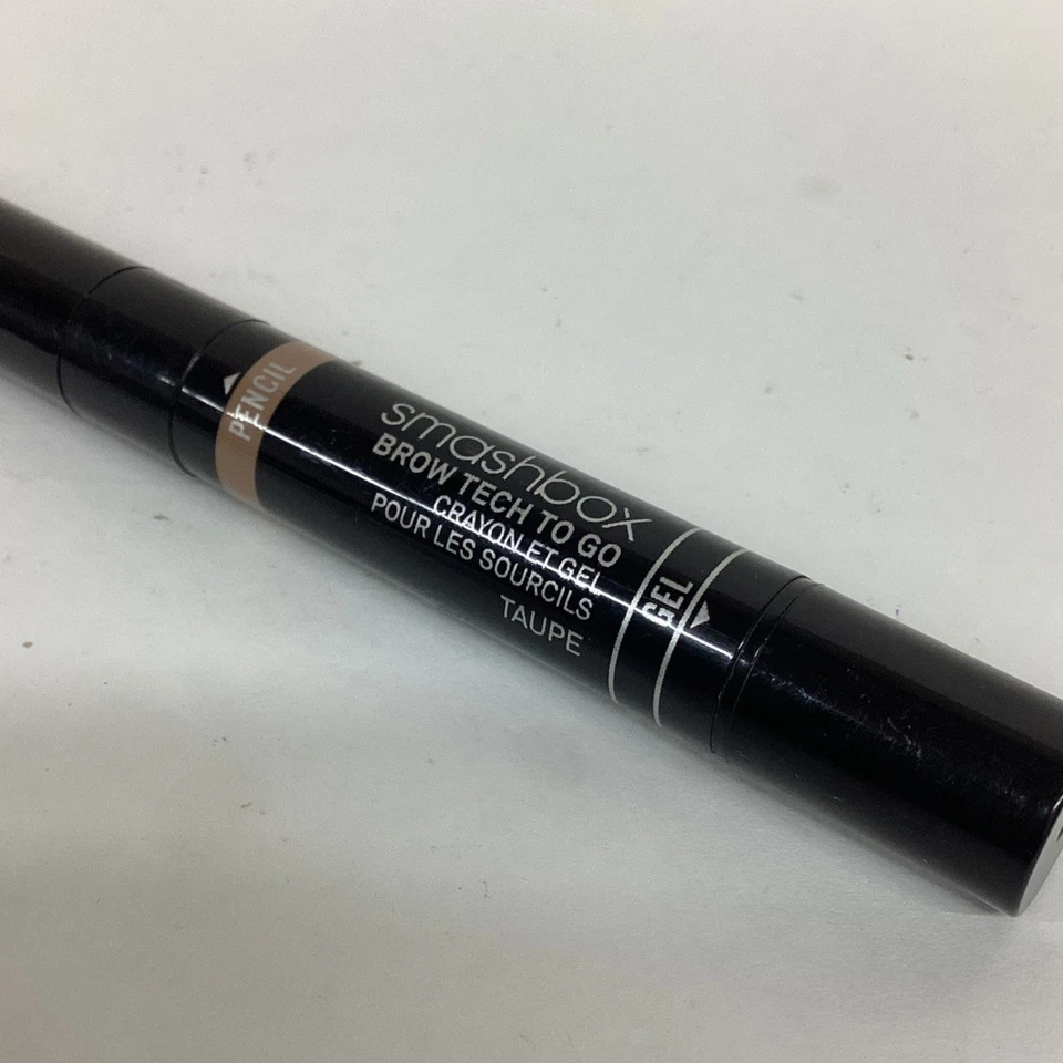 Smashbox 2 in 1 Brow Tech To Go TAUPE Crayon & Gel 0.007oz AS PICT, NOBOX NEW - Image 2 of 4