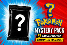 Pokemon Mystery Pack (9 cards) - Guaranteed Holo Rare in Every Pack