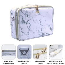 Extra Large Make Up Vanity Case Storage Box Organizer Cosmetic Travel Beauty Bag