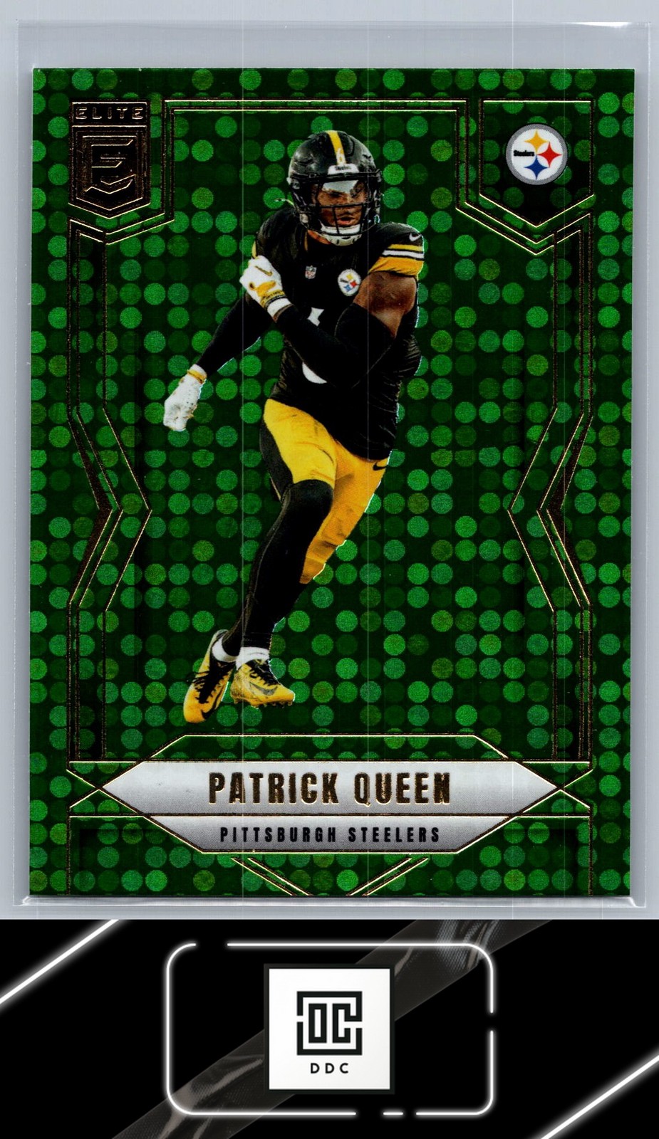 2025 Donruss Elite #18 Patrick Queen Green Disco