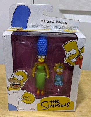 Jakks Pacific The Simpsons - Marge and Maggie - 5'' Scale Figure