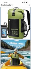 Hualonger Dry Bag Backpack 20L/30L/40L- Roll Top With Waterproof Phone Case