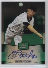 2012 Leaf Metal Draft Green 2/10 Eddie Butler #BA-EB1 Auto 0t3