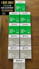 Película Polaroid Originals Spectra (1 caja) color o blanco y negro refrigerada fuera de servicio. 18+19