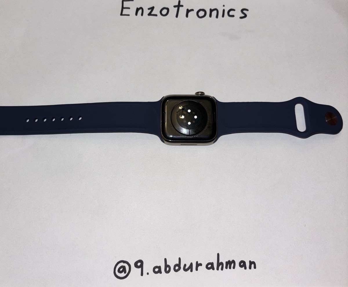 Apple Watch Series 7 45mm Graphite Stainless Steel Case with Apple Watch Series 7 45mm Graphite Stainless Steel Case with