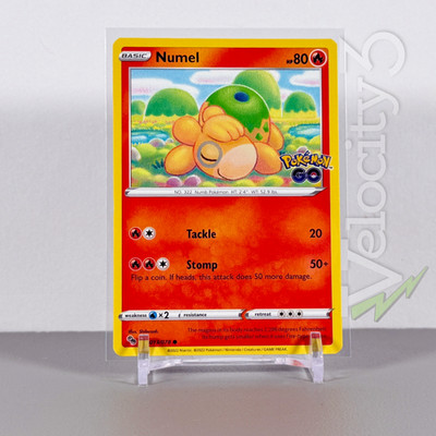 Pokemon TCG Card - Numel 13/78 Common | 2022 Pokemon Go | NM/Mint
