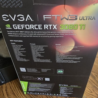 EVGA GeForce RTX 3080 Ti FTW3 ULTRA GAMING 12GB GDDR6X Graphics Card 