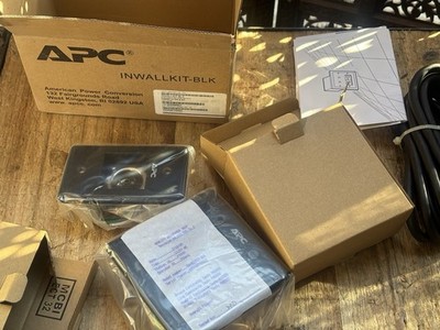APC INWALLKIT Schneider Electric AV In-Wall Power Filter & Connection Ki 3 Units