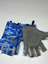 Fish Monkey Performance Fishing Gloves FM21 Pro 365 Guide Glove BLUE Sz S