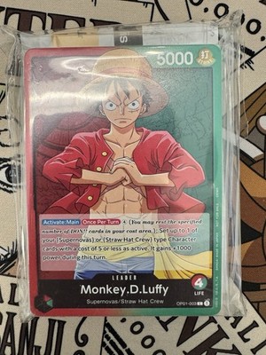 Post-Errata Green/Red Monkey D. Luffy Demo Deck