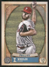2021 Topps Gypsy Queen #135 Zack Wheeler Philadelphia Phillies 52641
