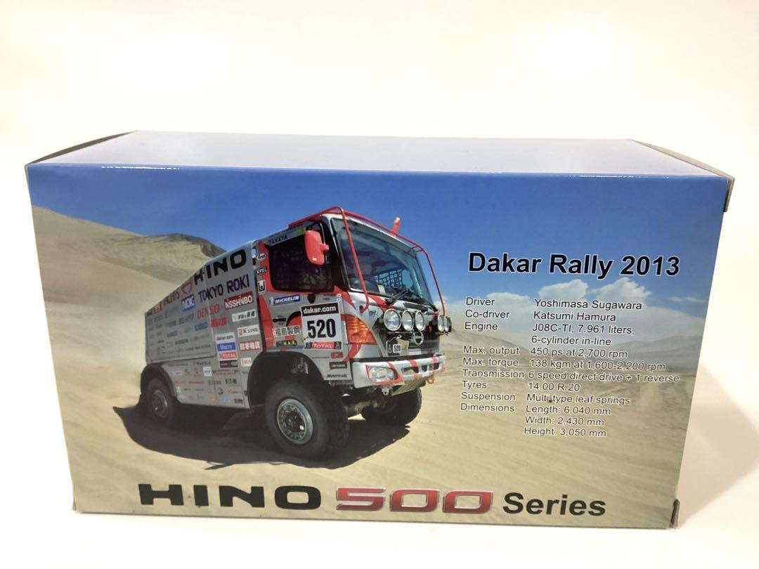 Hino Ranger 500 Dakar 2013 520 Sugawara Kyosho 1/43 Minicar