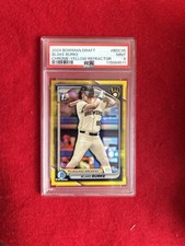 2024 Bowman Draft - Chrome Blake Burke #BDC-95 Yellow Refractor /75 (RC) Basebal