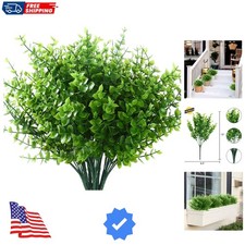 Artificial Flowers Outdoor Fake Flowers for Decoration UV Resistant No Fade F...