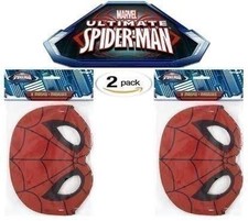 Spider-Man Party Mask, 8 ct Two Pack