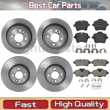 Front Rear Disc Brake Pad Set Disc Brake Rotor Fits Mini 2012-2015 Cooper 6 Pcs Front Rear Disc Brake Pad Set Disc Brake Rotor Fits Mini 2012-2015 Cooper 6 Pcs