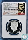 2014-S Kennedy Half NGC SP 70 DPL ENHANCED FINISH 50th Anniversary - Tough Date!
