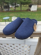 HAFLINGER UNISEX INDOOR WOOL SLIPPERS EU 48 Soft Sole