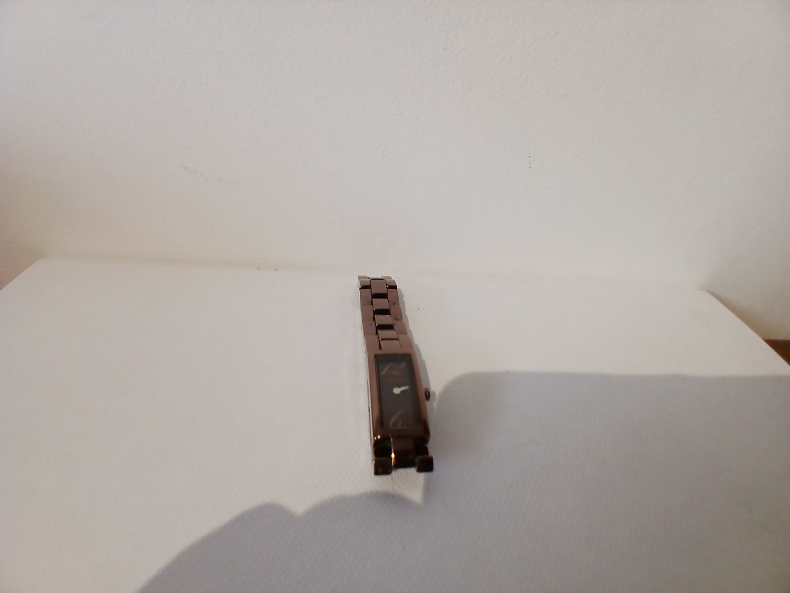 DKNY Watch Bronze Brown Rectangular Face Stainles… - image 4