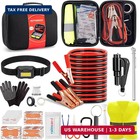 AUTODECO Car Roadside Emergency Kit, Portable Car Safety Kit Car Kits for Emerge