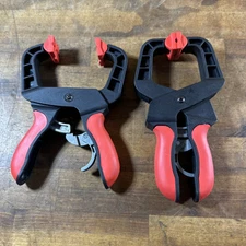 Bessey XCRU3 Ratcheting Spring Clamp 7 Inch 2 In Jaw Opening 2 Pc. Set