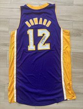 Lakers NBA Dwight Howard #12 Player Issue Signed Jersey from 2012-13 Season