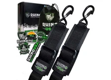 Rhino USA RNO-TRNSM-STRPS 2" x 4' Transom Tie-Down Set (2-Pack)