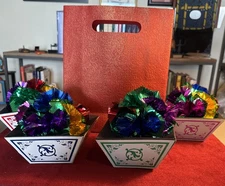 Flower Pots From Bag Magic Trick-stage-production-clown-comedy- Easy To Do