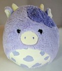 Fuzzmallows 12" Bubba The Purple Cow — photo 1