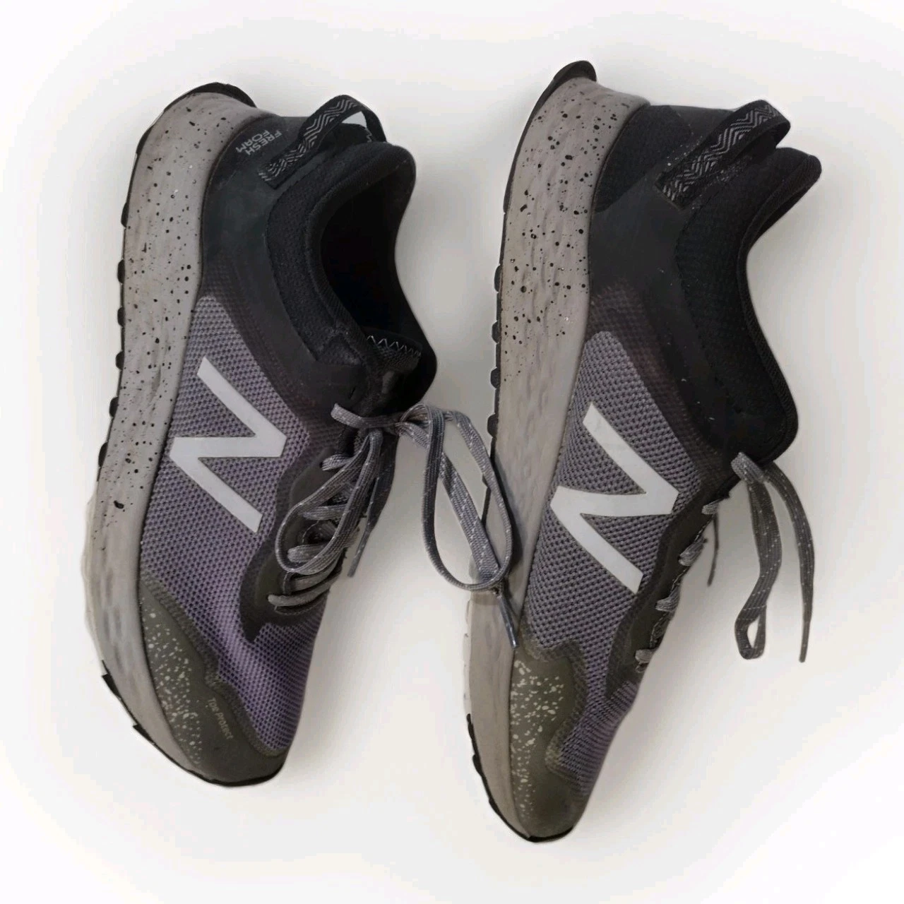 New Balance Fresh Foam Arishi Trail Lavender Grey Mesh Trainers Hiking Mens 11.5