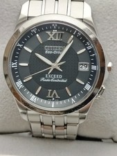 Citizen Exceed H110-T009417 Radio Solar Titanium Black Dial Watch