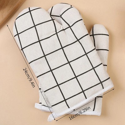 Hitzebeständiger Küchenhandschuh - isolierter Ofenhandschuh zum Backen, Mikrowelle und Kochen