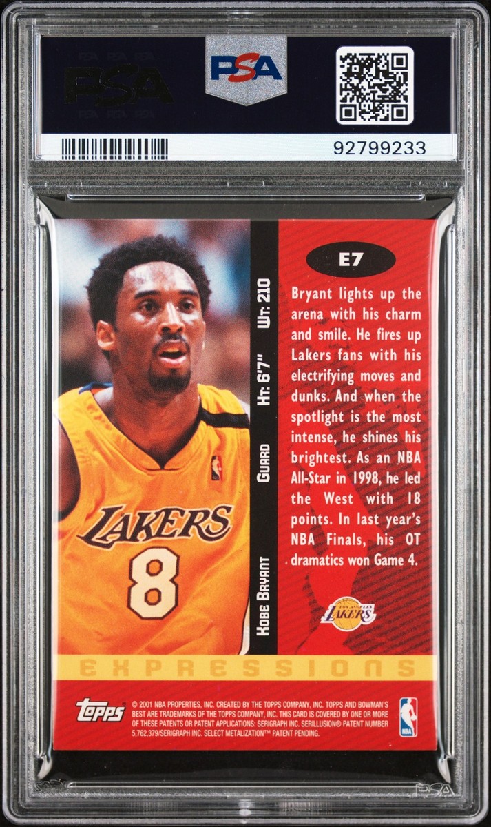 Performers Best - Best Bowman's 1999-00 BEST Bawman's Brayant Kobe その他 Kobe sale for #95 Bryant その他