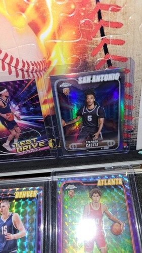 Lote de 67 tarjetas de REFRACTORES ## geometría de baloncesto cromadas Topps 2024-25 - Imagen 19 de 19