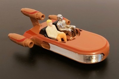 Star Wars  Land Speeder (1978) - Luke & C3-PO,  Kenner, Vintage, Die-Cast, TOP!!