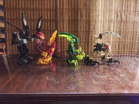 LEGO BIONICLE:  Agori set of 4 Atakus Raanu Tarduk Zesk