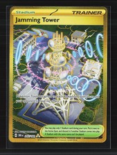 2025 Pokemon Scarlet & Violet Destined Rivals Jamming Tower Gold #243/182