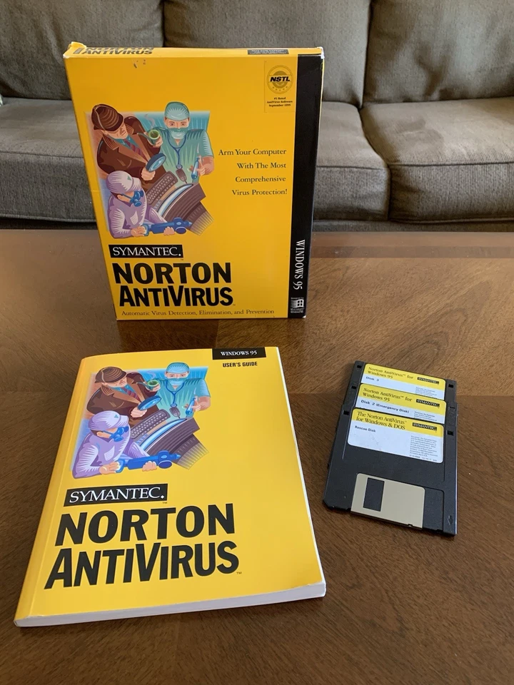 Symantec Norton Antivirus for Windows 95, 3.5” floppy discs - Image 2 of 4